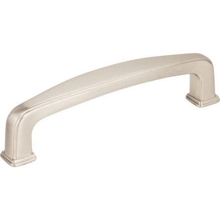 Jeffrey Alexander 96 mm Center-to-Center Satin Nickel Square Milan 1 Cabinet Pull 1092SN